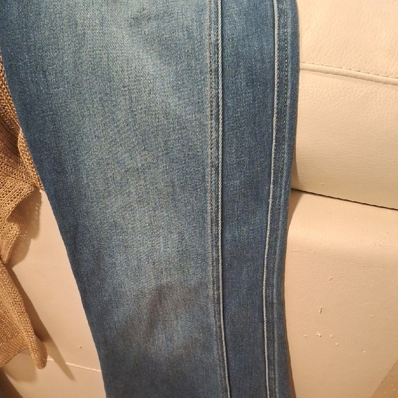 KanCan Women's Straight Leg Jeans - Dark Blue - Picture 7 of 8